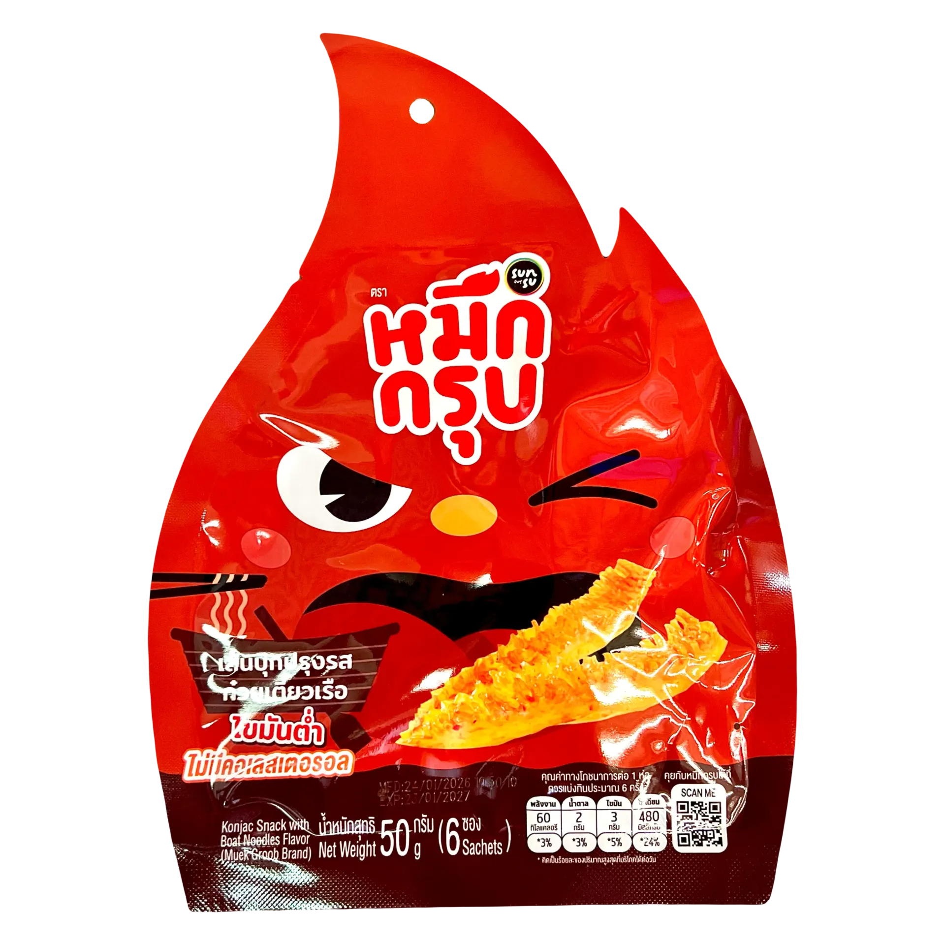 泰國Muek Groob船麵風味魔芋條