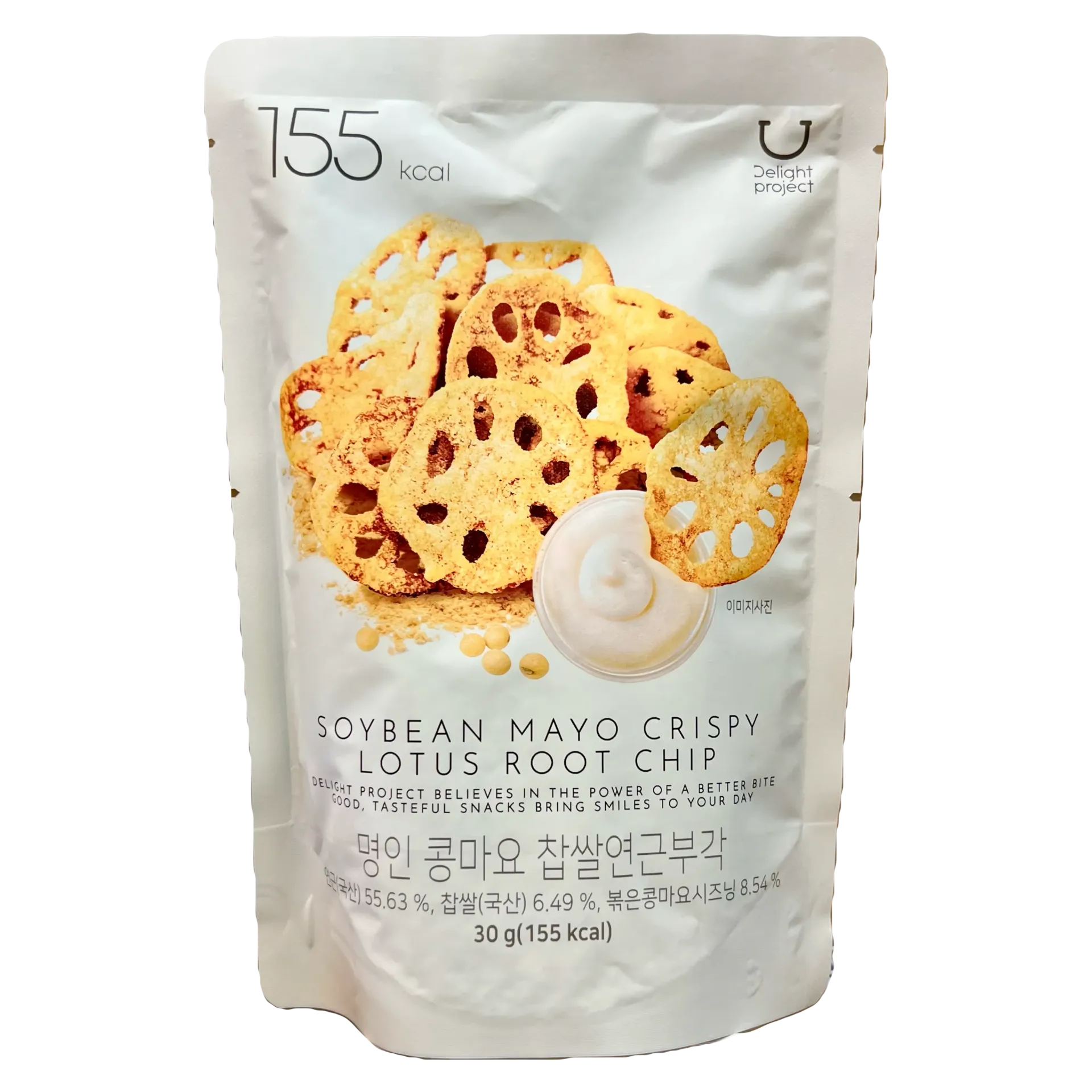 韓國Delight Project 大豆蛋黃醬香脆蓮藕片【155 Kcal】