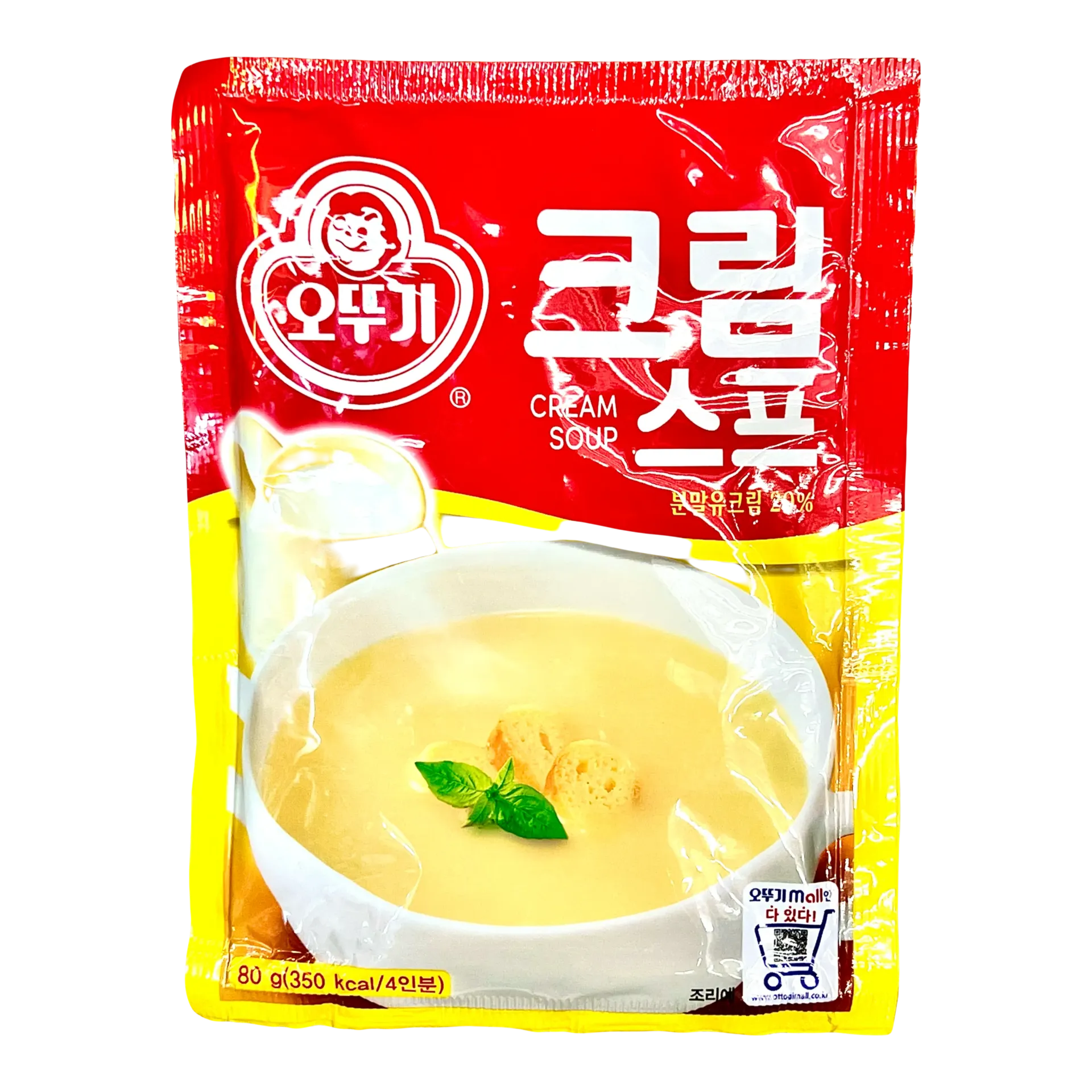 韓國Ottogi不倒翁香濃忌廉湯粉