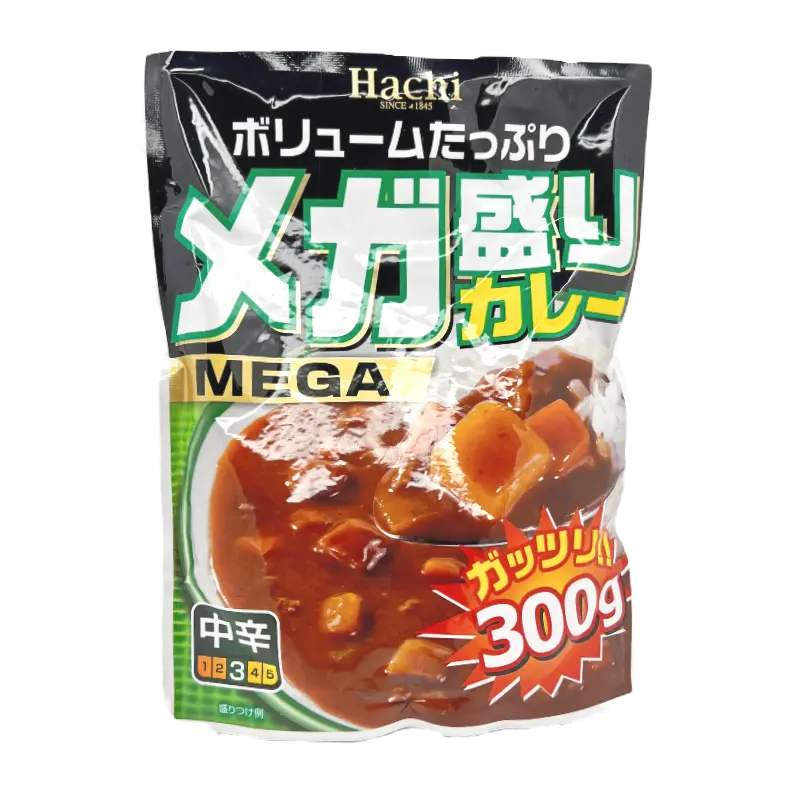 [Japan Version] Hachi Mega Curry (Medium Spicy)