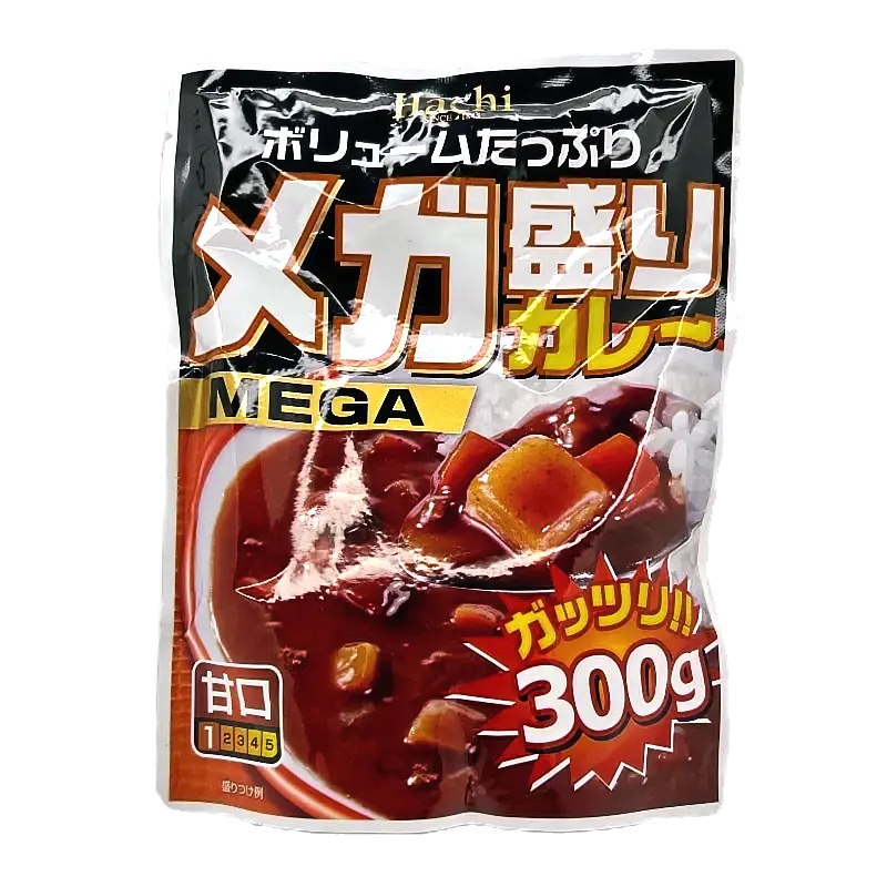 【日本版】Hachi Mega盛咖哩（甜味）