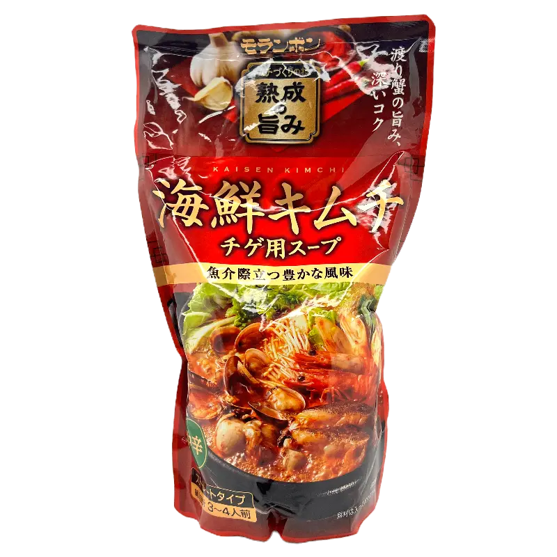 MORANBONG Seafood Kimchi Hot Pot Soup, Japan