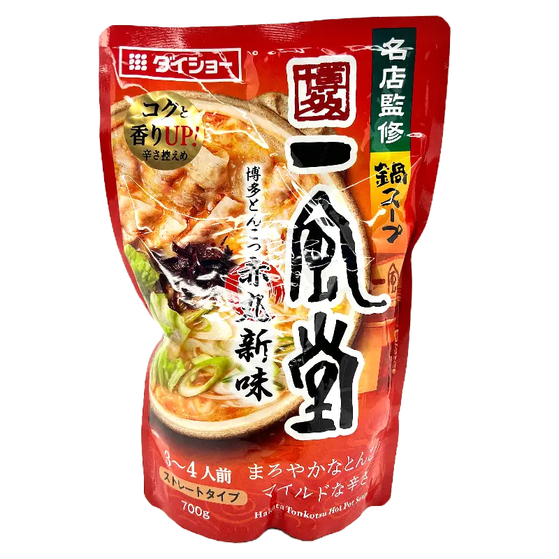 日本博多一風堂辛味豚骨火鍋湯 