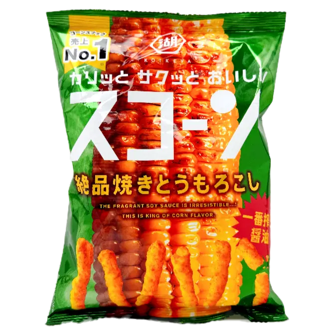 湖池屋 醬油粟米條