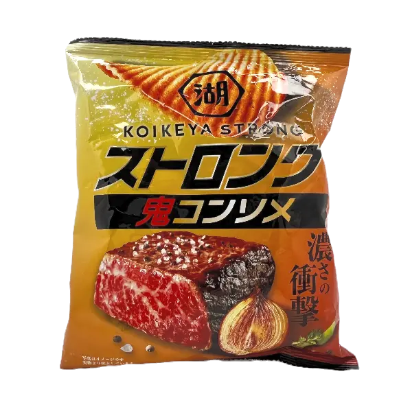 湖池屋STRONG濃湯味薯片