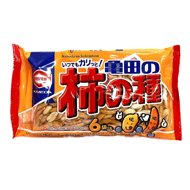 日本亀田柿種米果(亀田の柿の種)【6袋入】 