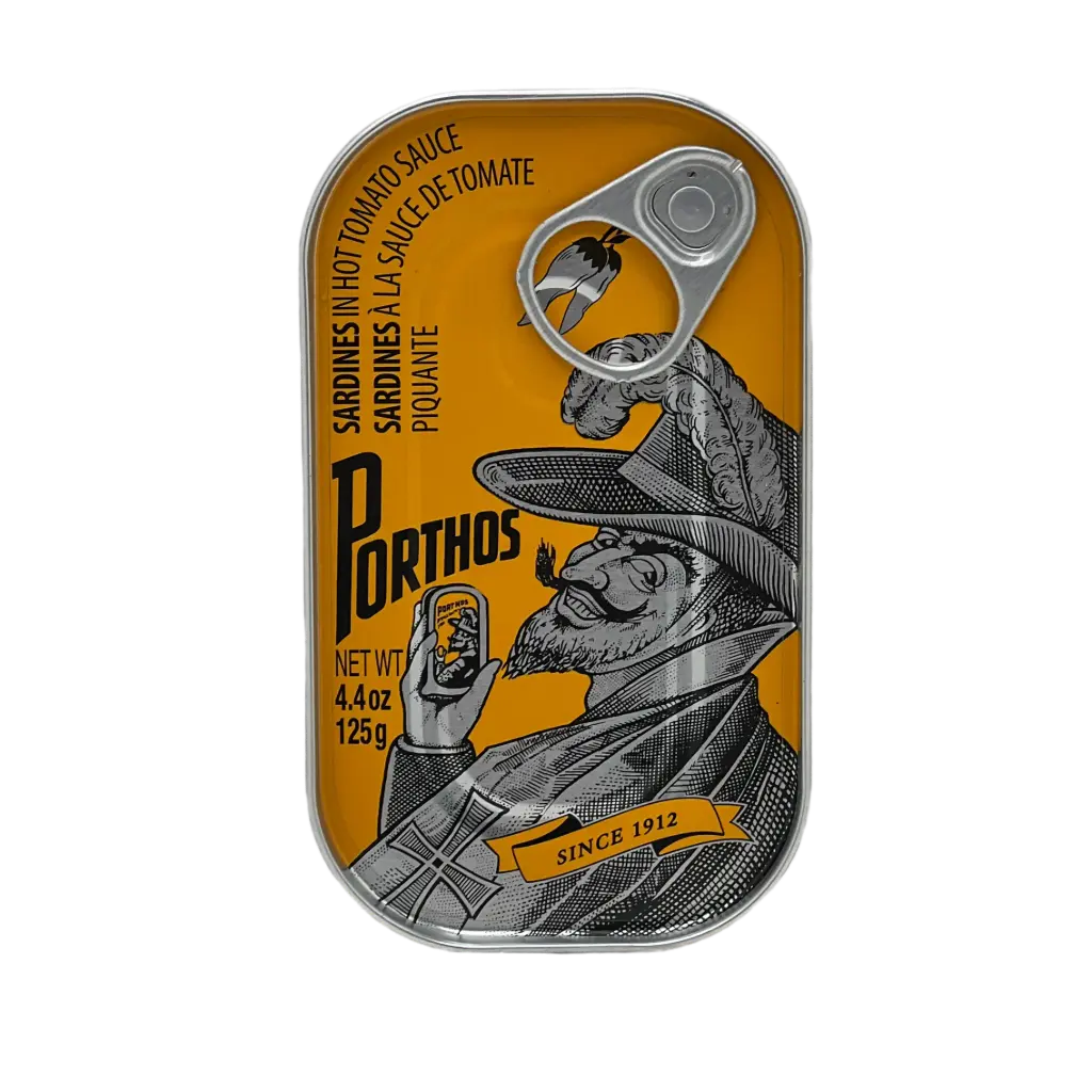 Portuguese Old Man Brand Spicy Tomato Sauce Sardines