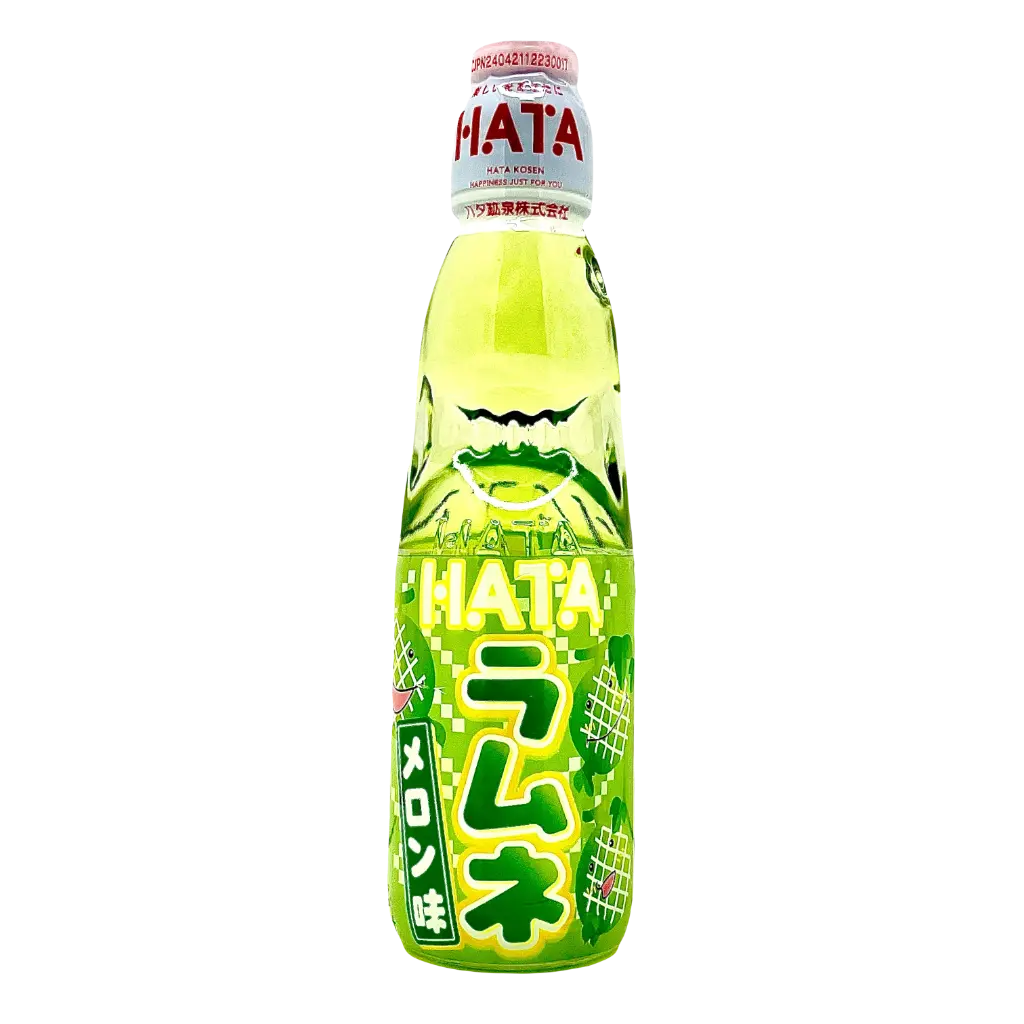 HATA Melon Flavoured Ramune Soda from Japan
