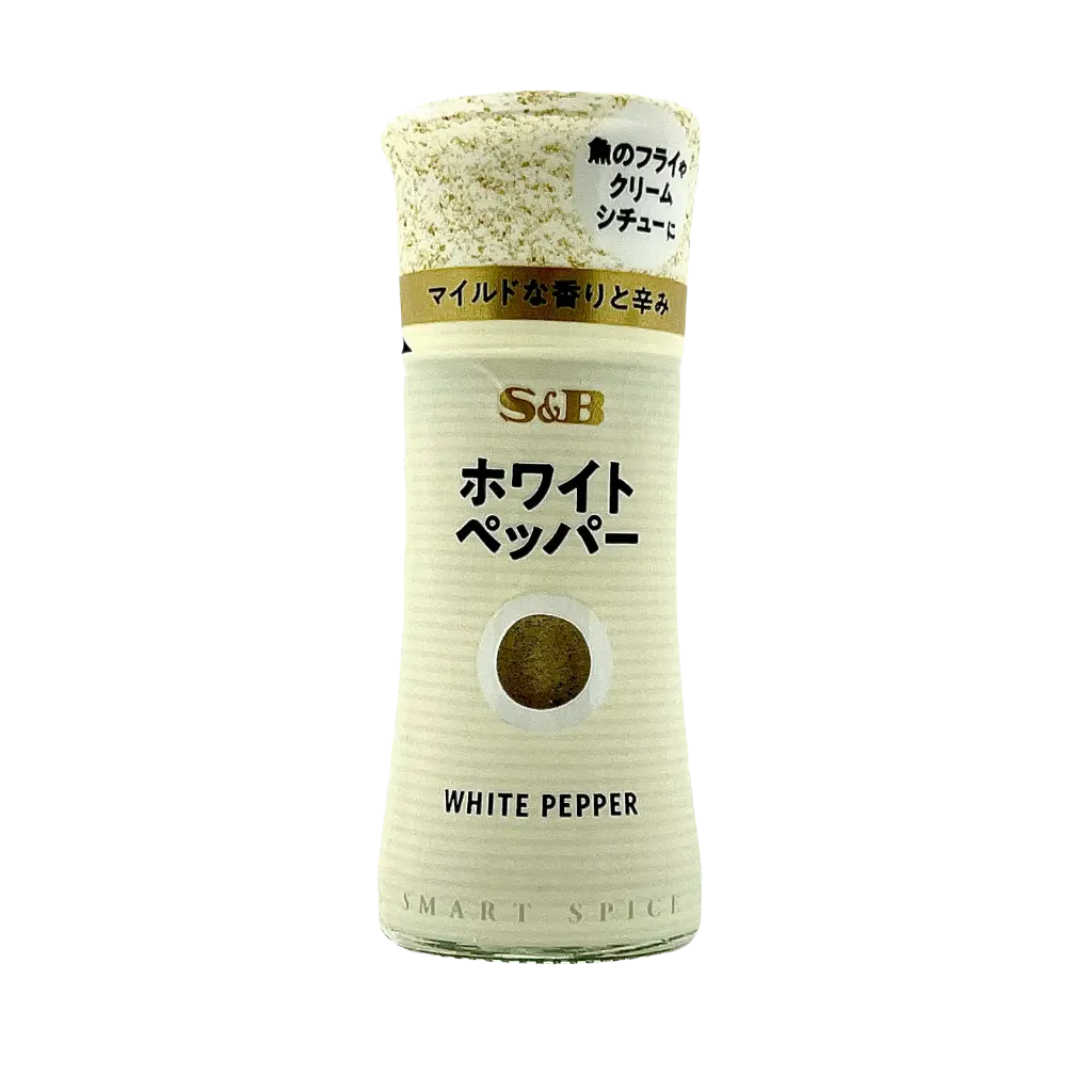 日本S&B白胡椒