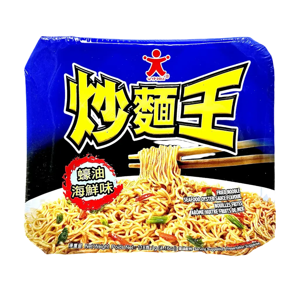 公仔蠔油海鮮味炒麵王
