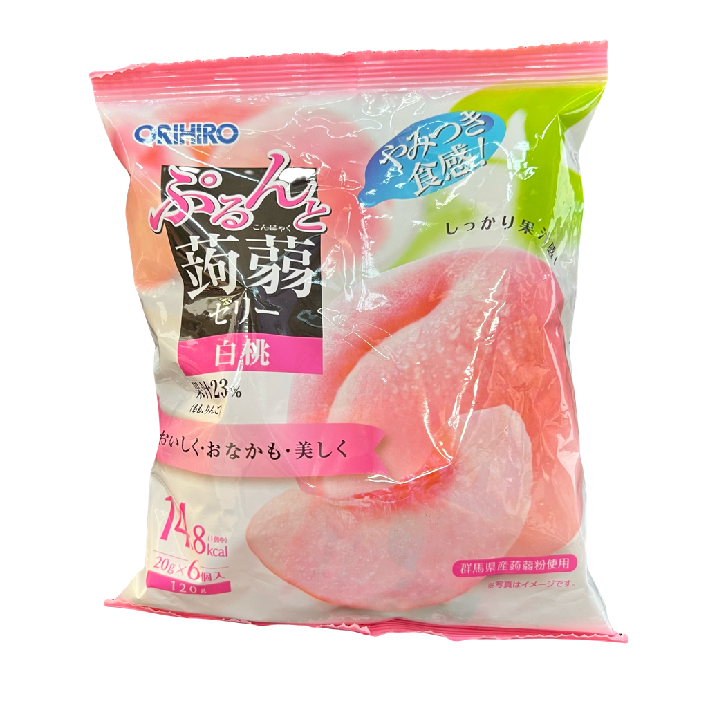 ORIHIRO White Peach Flavour Konjac from Japan