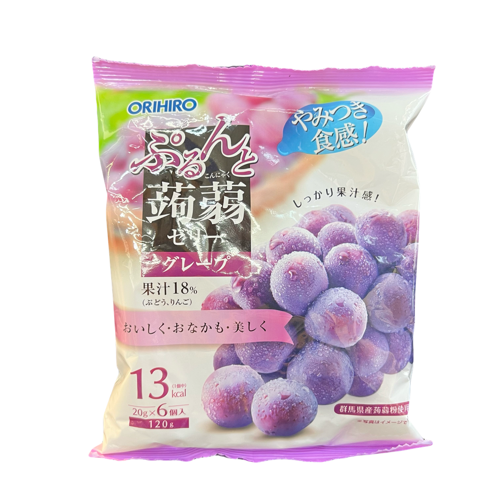 ORIHIRO Giant Grape Flavour Konjac from Japan