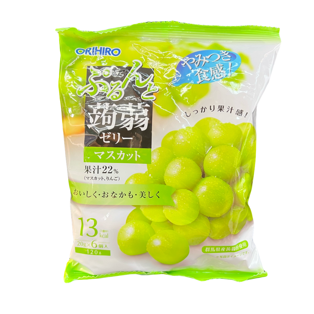 ORIHIRO Green Grape Flavour Konjac from Japan