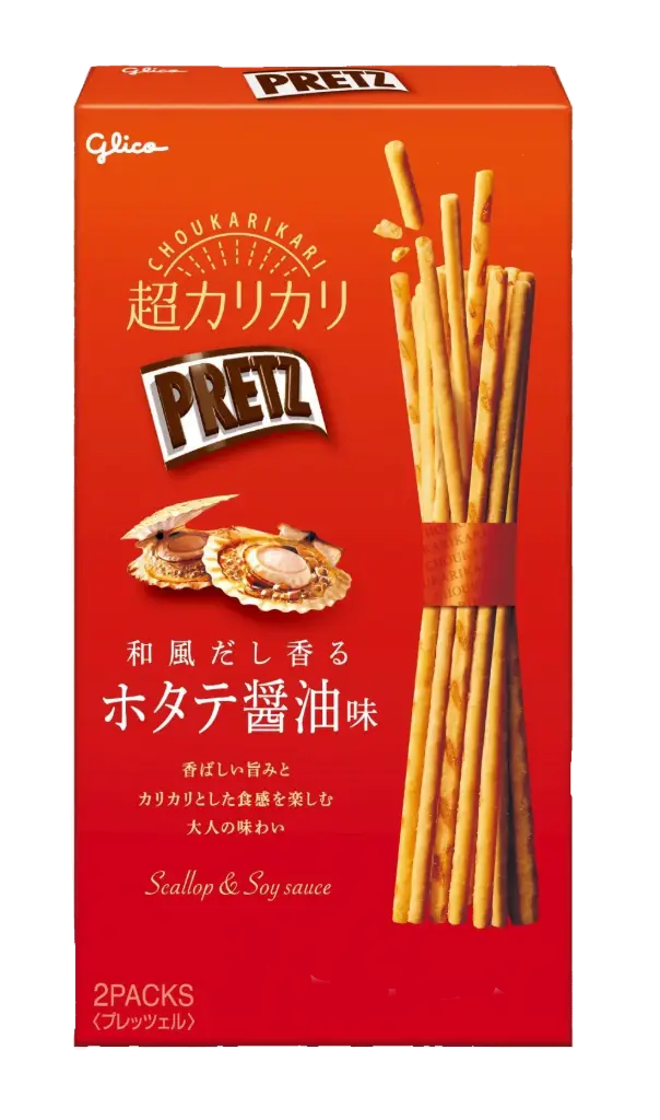 Glico Pretz Scallop Soy Sauce Flavour Biscuit Sticks