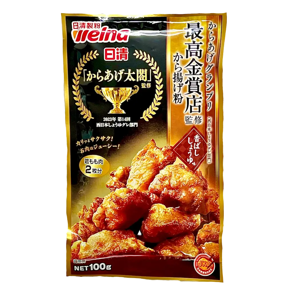 Nissin top gold award fried chicken powder [soy sauce flavour]