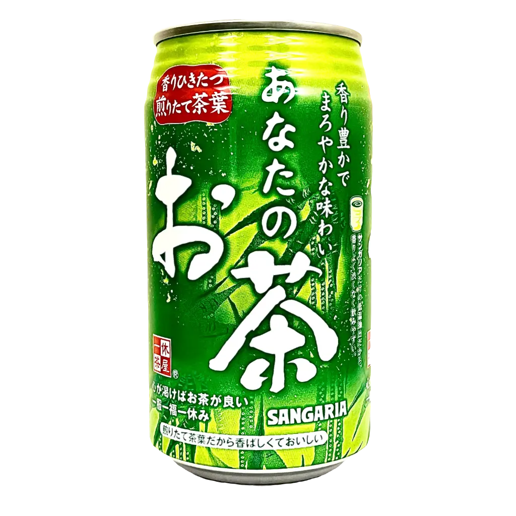 Sangaria canned green tea