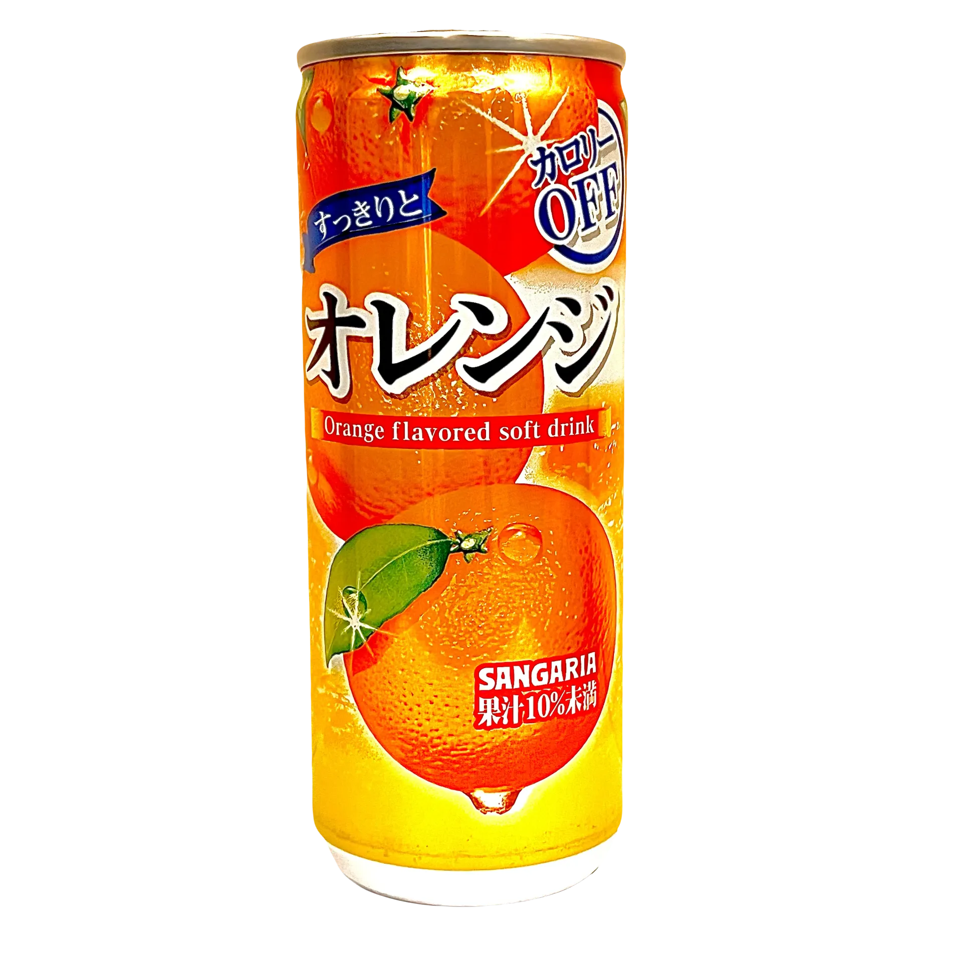 Japanese Sangaria orange-flavoured soda