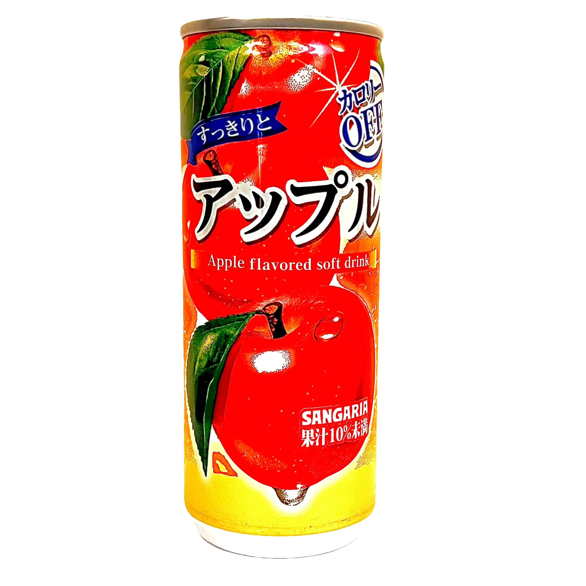 Japanese Sangaria apple-flavoured soda