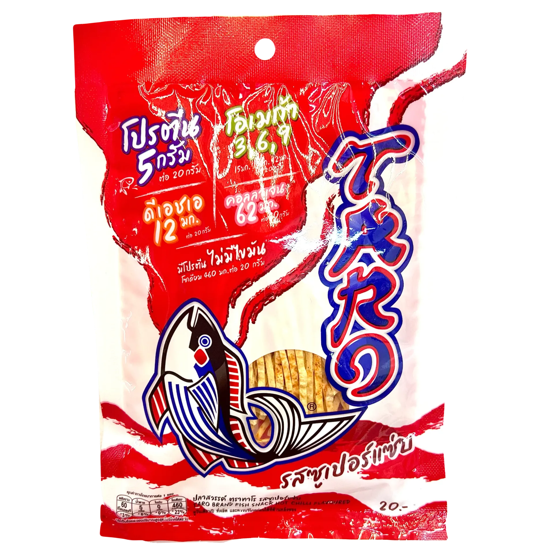 泰國Taro 指天椒味鱈魚條