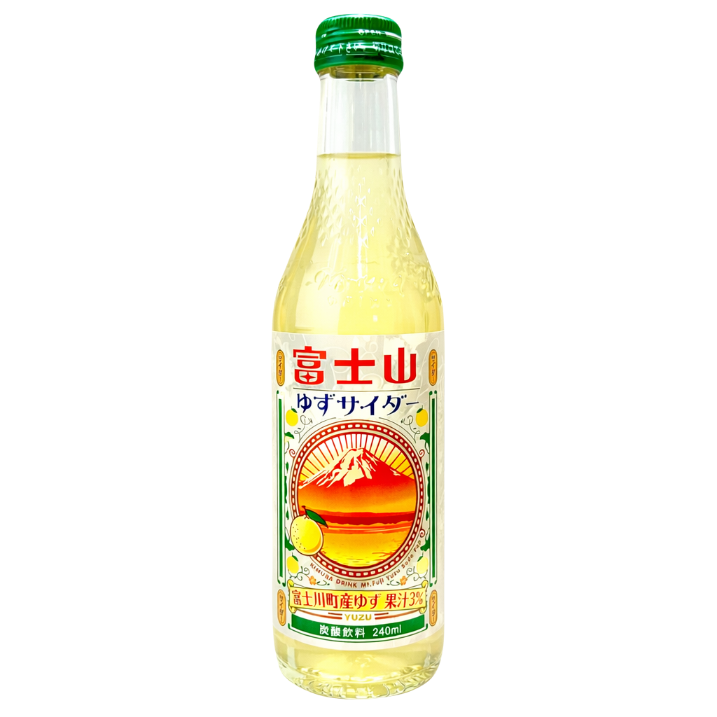 Yuzu Soda from Mount Fuji, Shizuoka Prefecture
