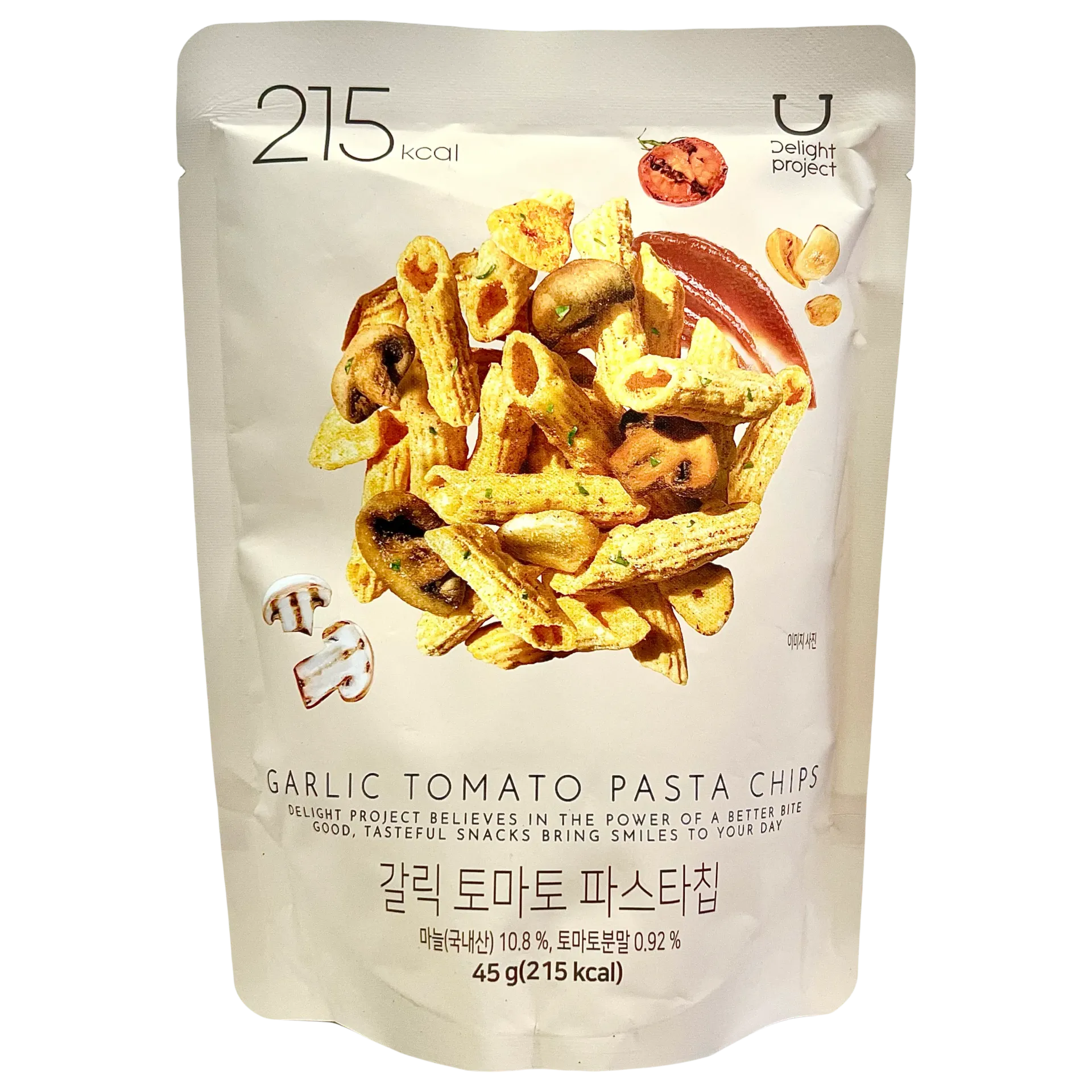 Korea Delight Project Garlic Tomato Pasta Crisps【215Kcal】