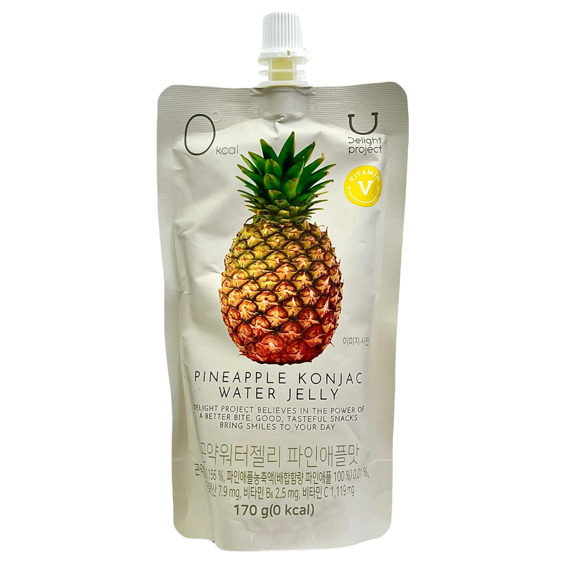 Korea Delight Project Low-Calorie Pineapple Flavour Jelly