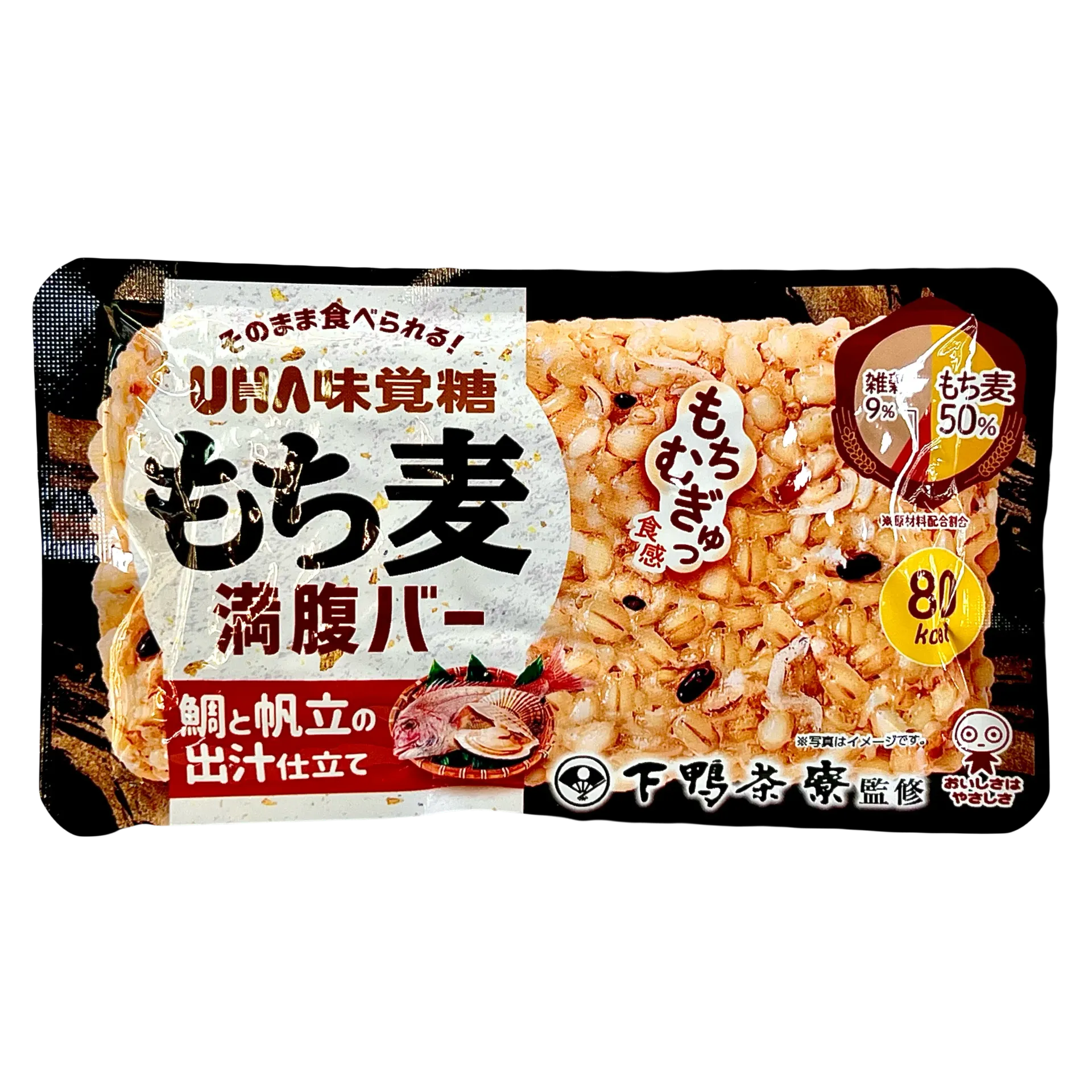 日本UHA縠物能量棒（鯛魚扇貝湯味）【80Kcal】