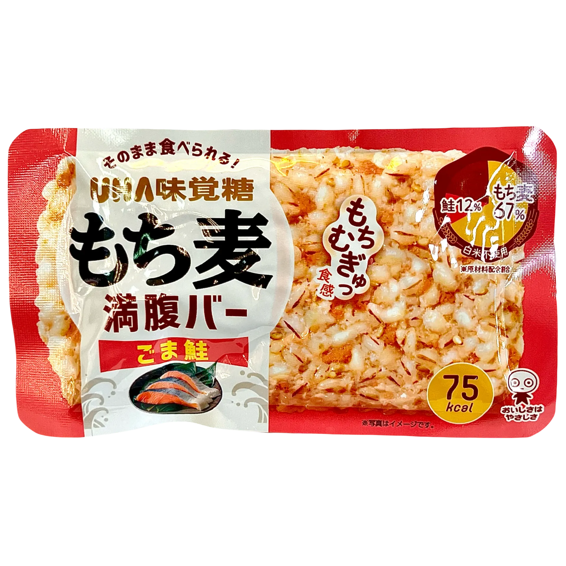 日本UHA縠物能量棒（芝麻三文魚味）【75Kcal】