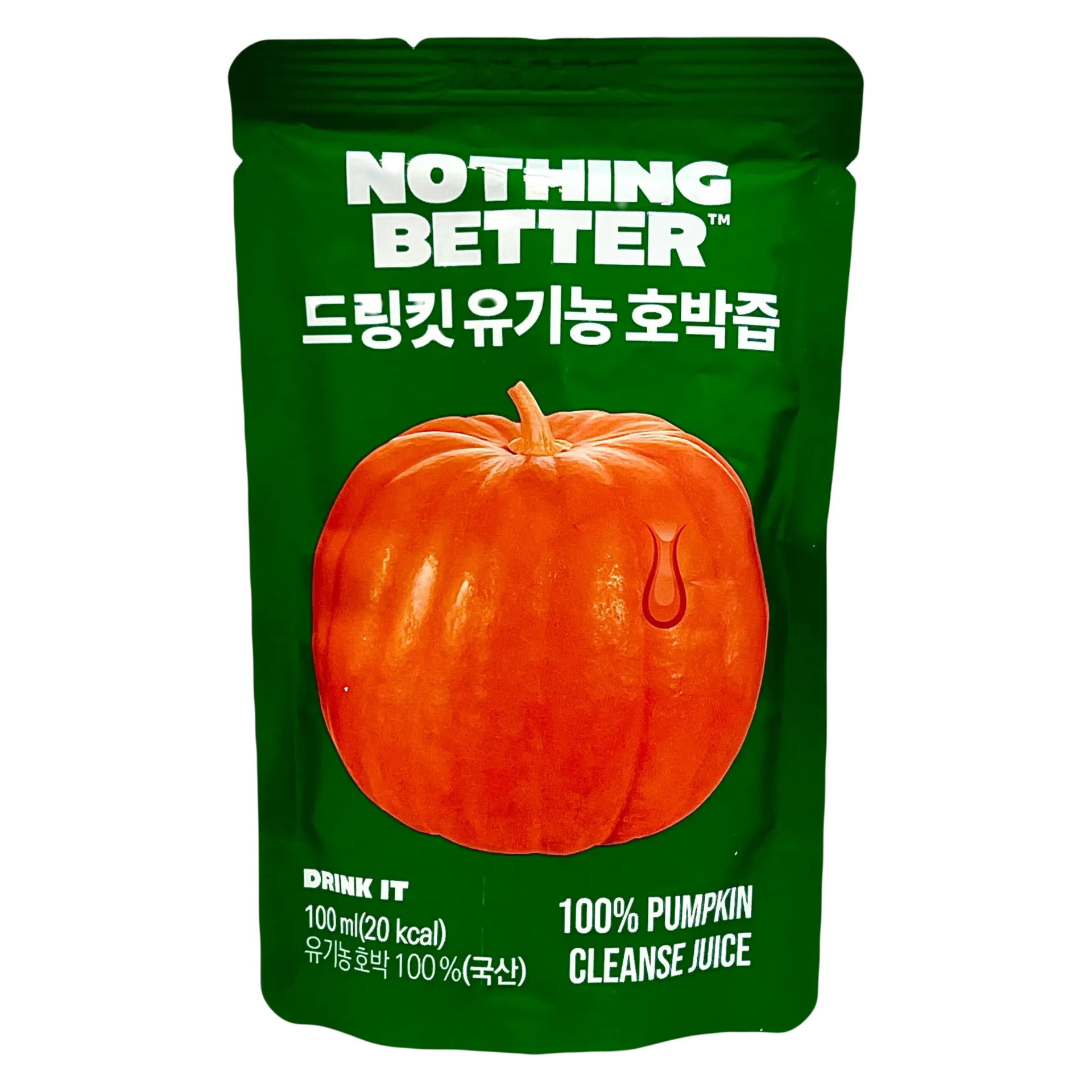 Korea Nothing Better Drink it Organic Pumpkin Juice