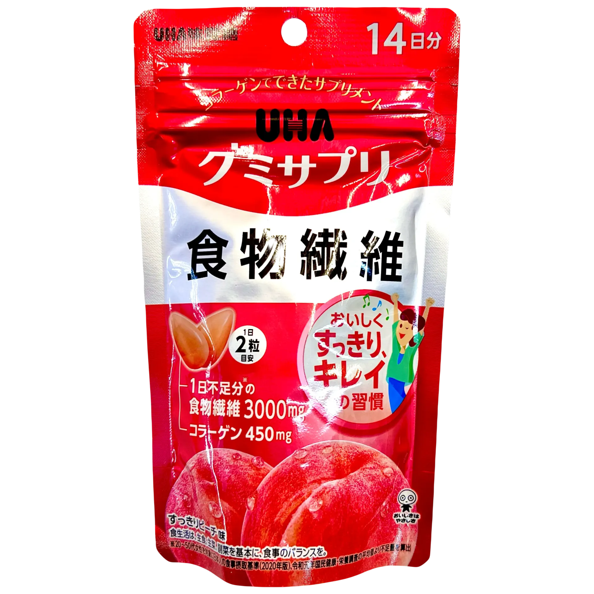 UHA味覺糖食物纖維護理軟糖