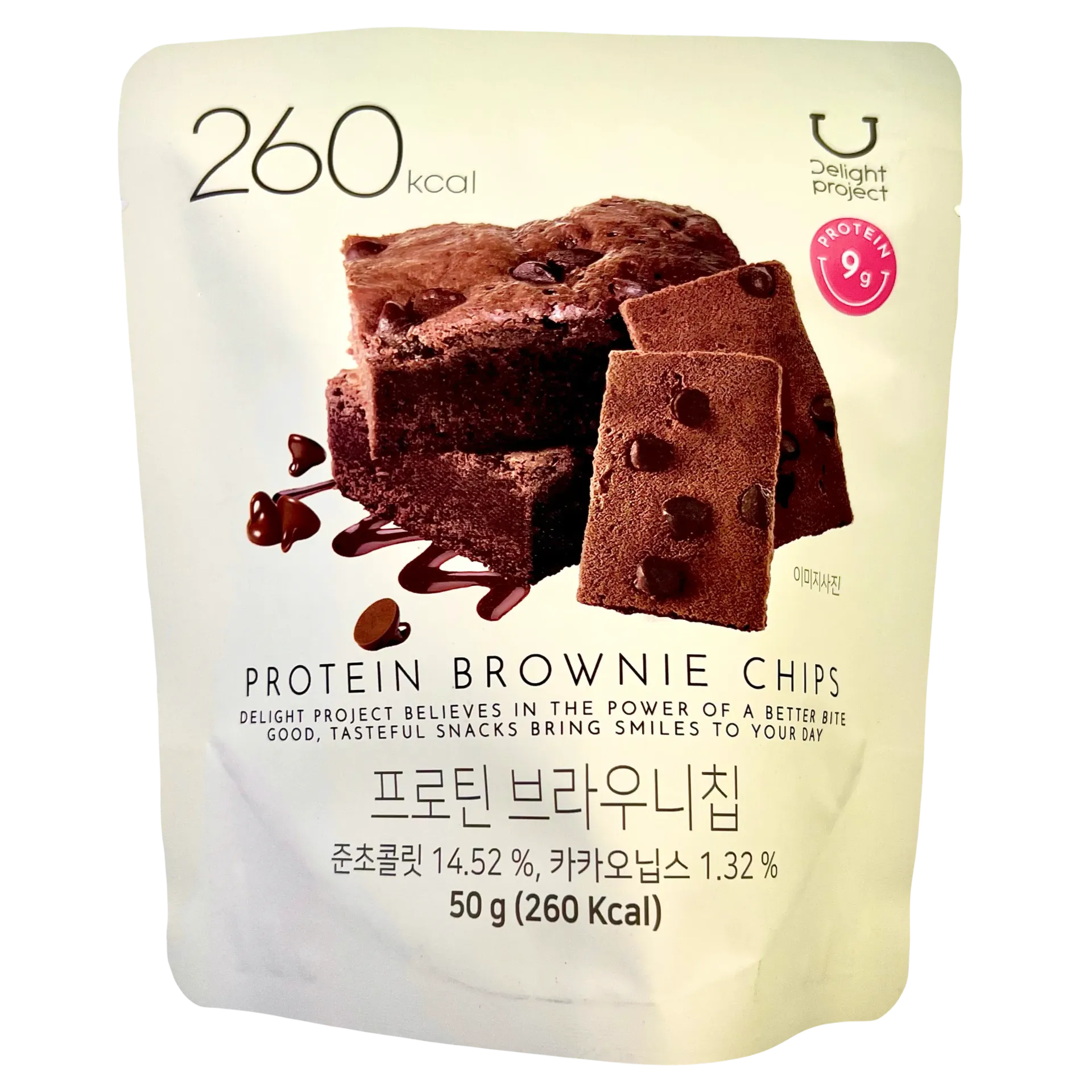 韓國Delight Project 低熱量朱古力蛋糕味脆片【260Kcal】