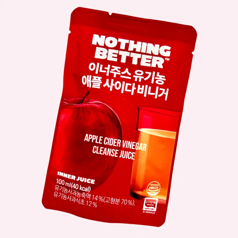 韓國Nothing Better 有機蘋果醋排毒果汁