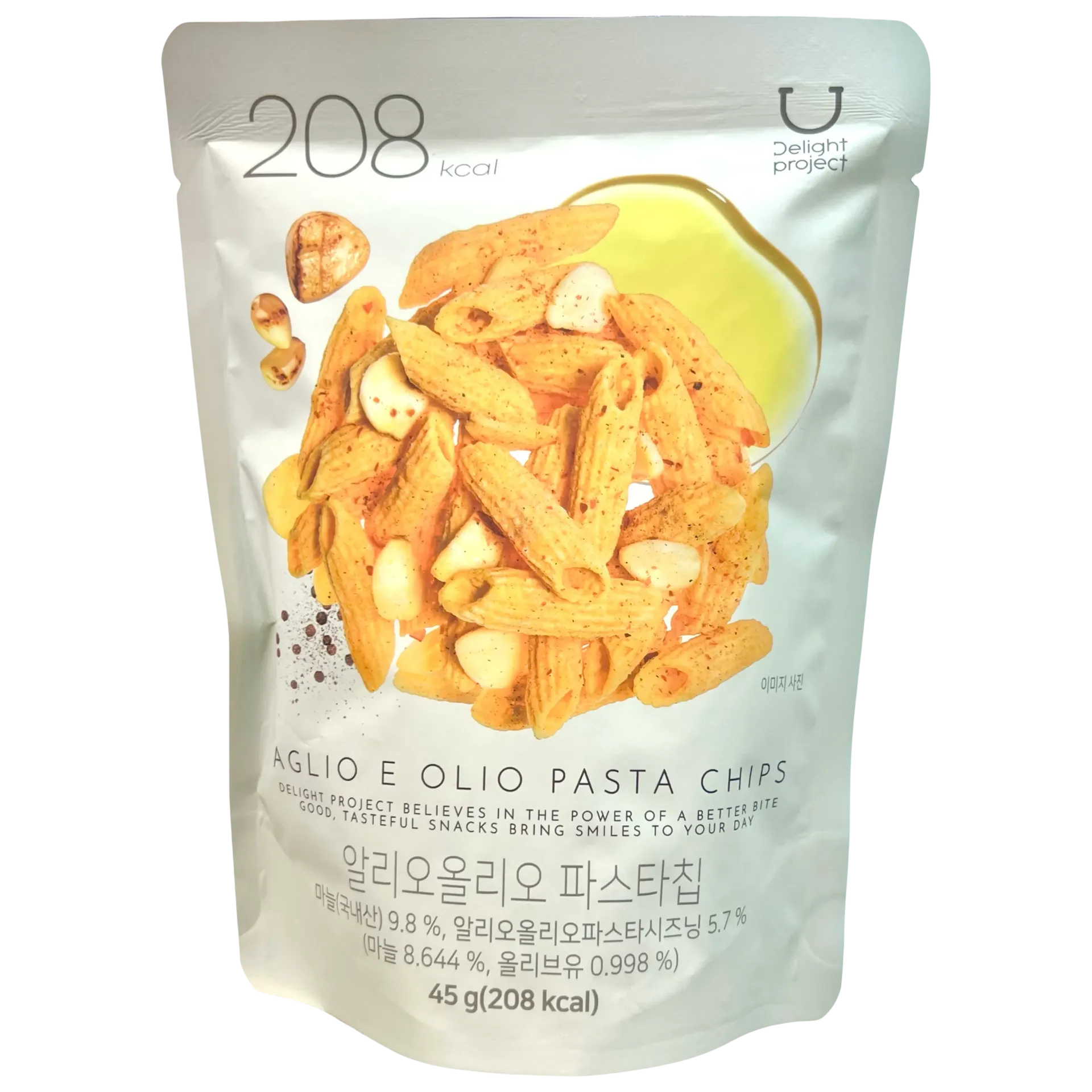 韓國Delight Project香蒜橄欖油意粉脆片【208Kcal】