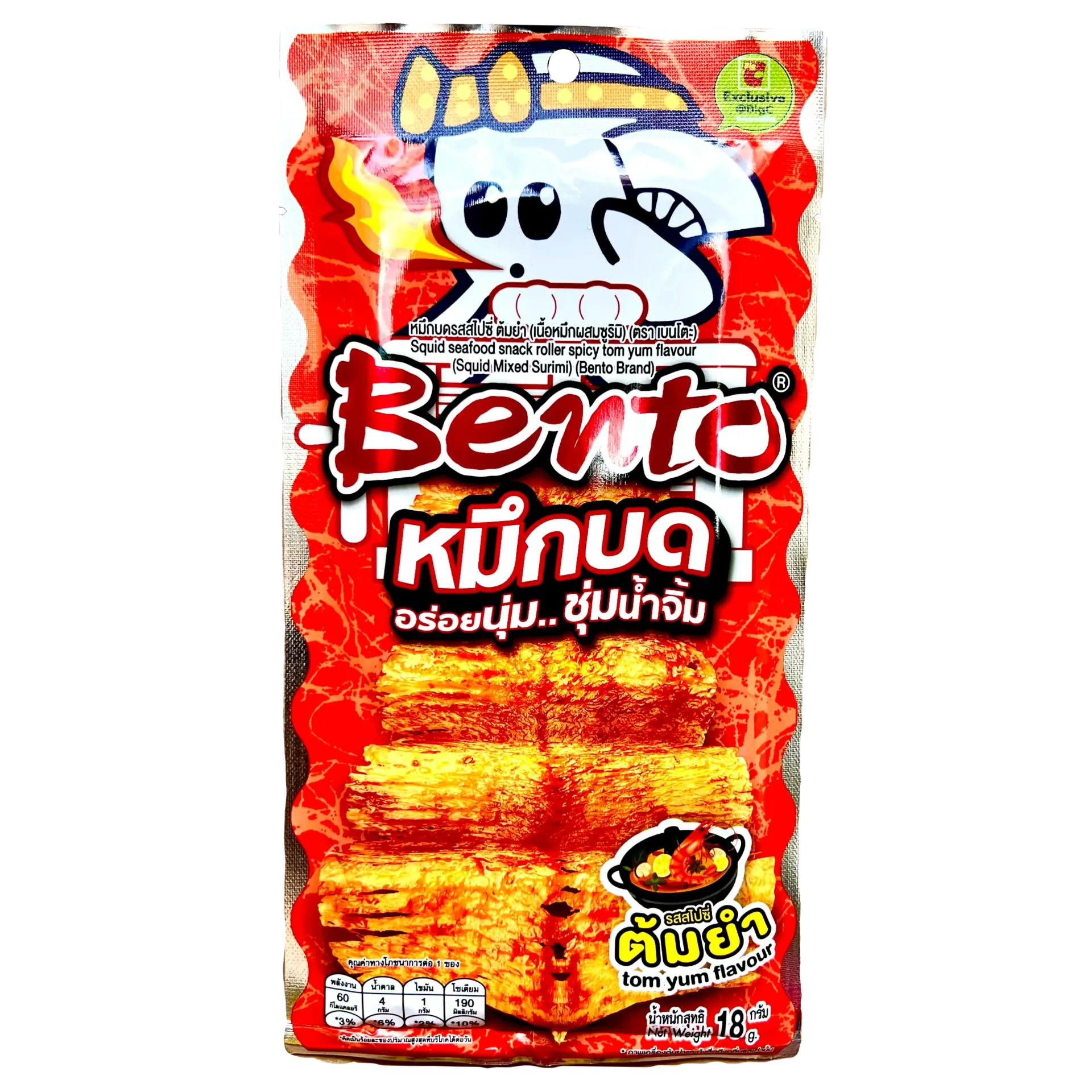 泰國Bento碳烤魷魚片【冬蔭功味】