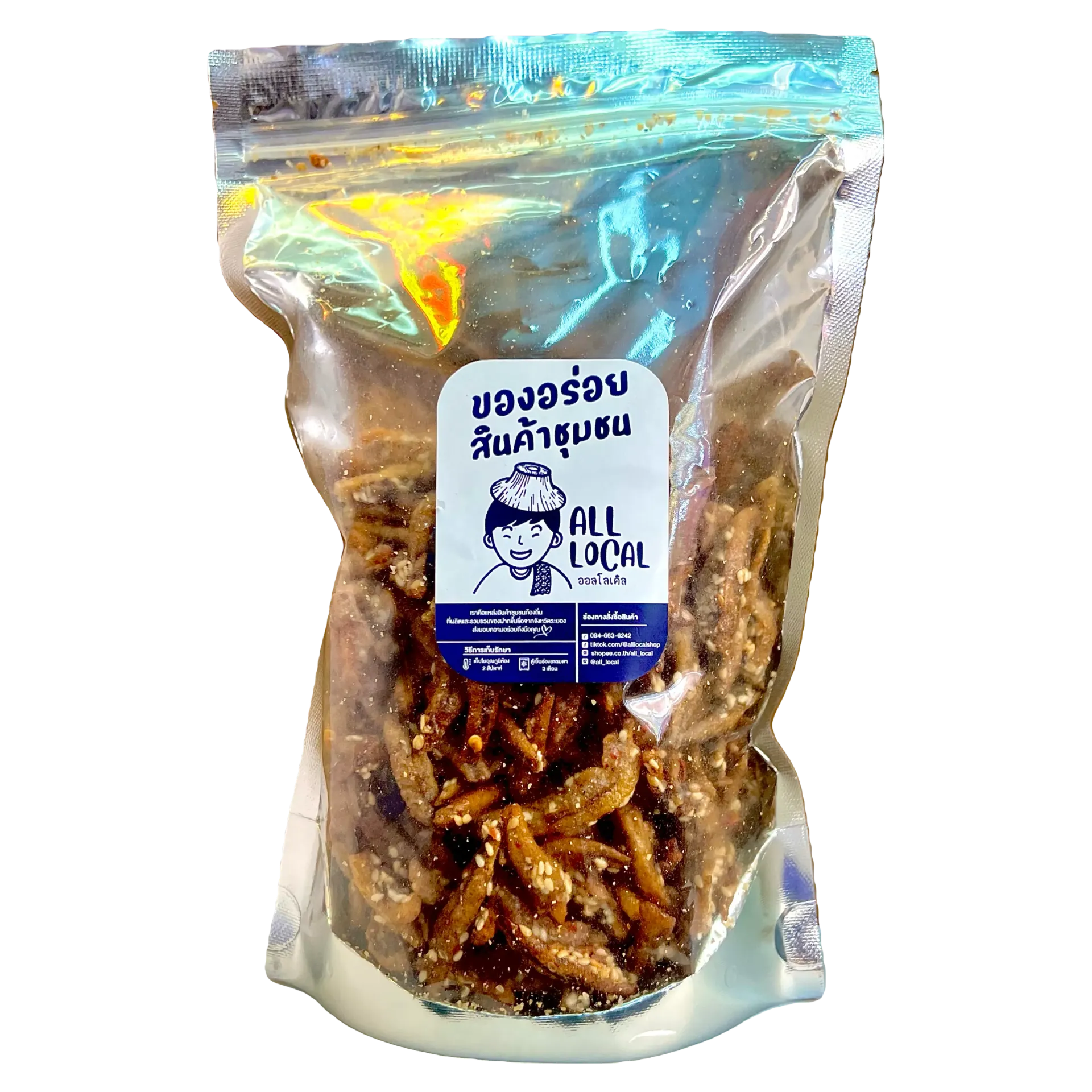 泰國All Local芝麻味脆魚乾
