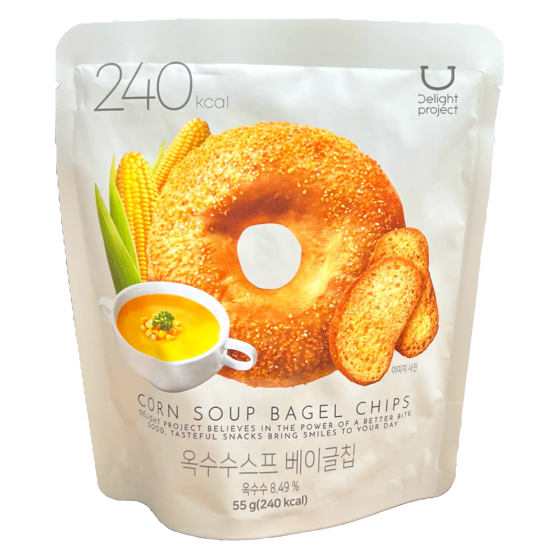 韓國Delight Project粟米湯貝果脆片【240Kcal】