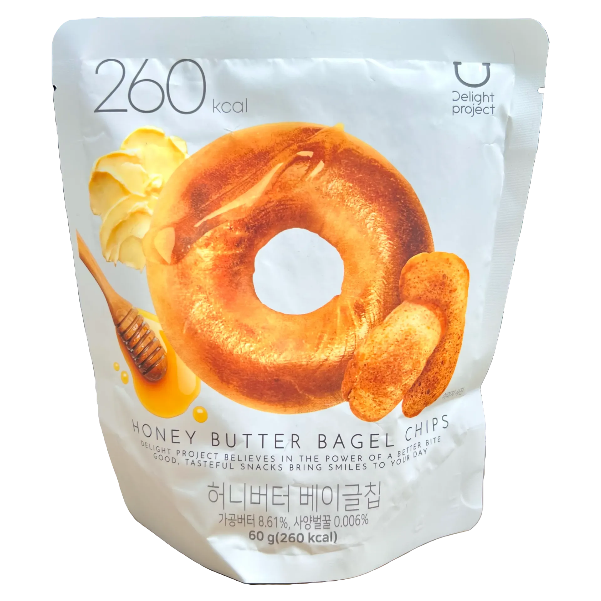 韓國Delight Project蜜糖牛油貝果脆片【260Kcal】