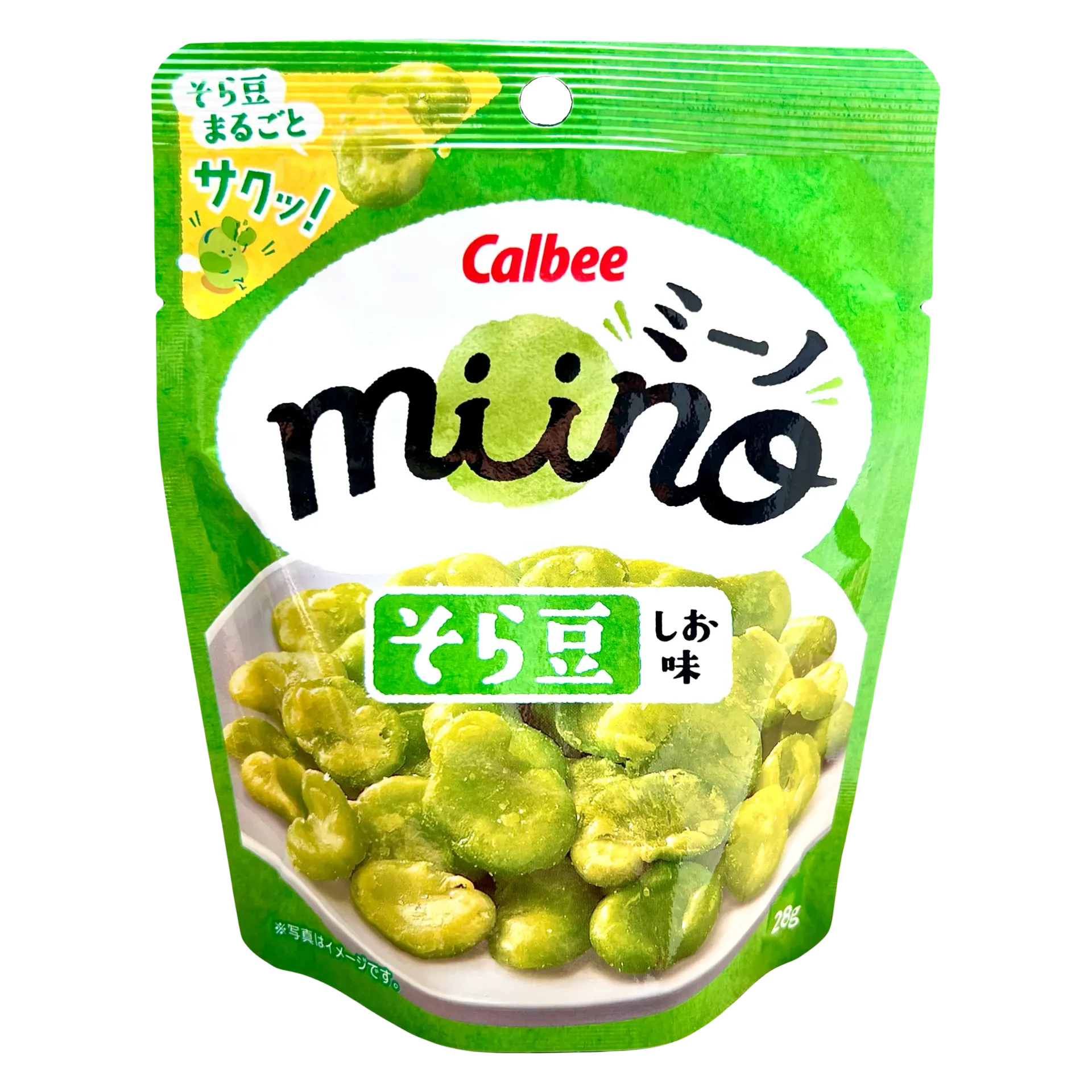 日本Calbee Miino鹽味迷你蠶豆