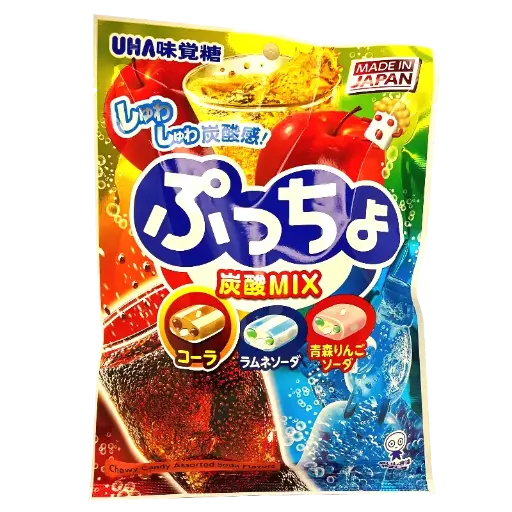【日本版】味覺糖袋裝果粒軟糖（雜錦味） 