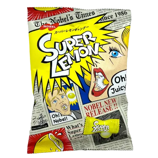 【日本版】諾貝爾超級檸檬糖