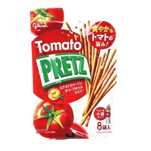 Glico Pretz蕃茄風味椒鹽脆餅（8包裝）