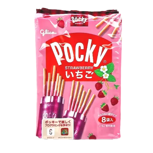 Glico Pocky士多啤梨味餅乾條【8袋裝】