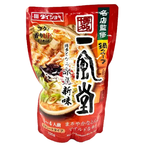 日本博多一風堂辛味豚骨火鍋湯 