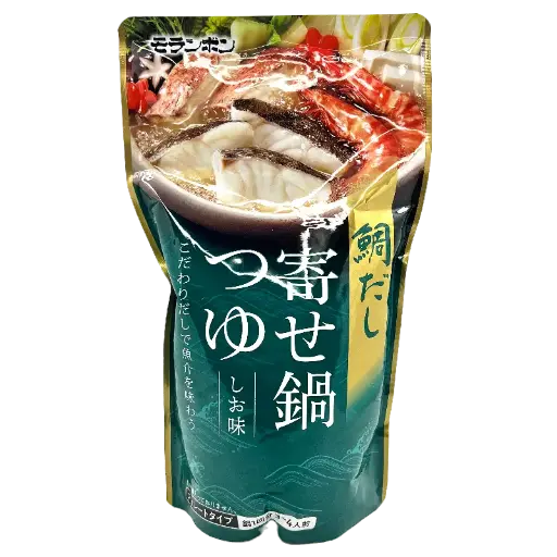 日本MORANBONG鹽味鯛魚火鍋湯