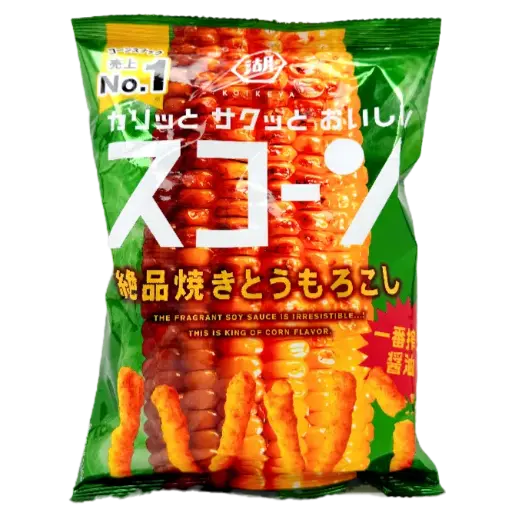 湖池屋 醬油粟米條