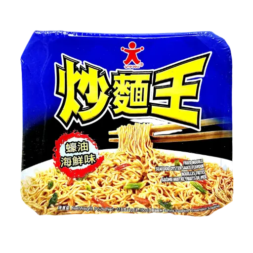 公仔蠔油海鮮味炒麵王