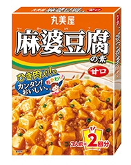 日本丸美屋麻婆豆腐（甜味）